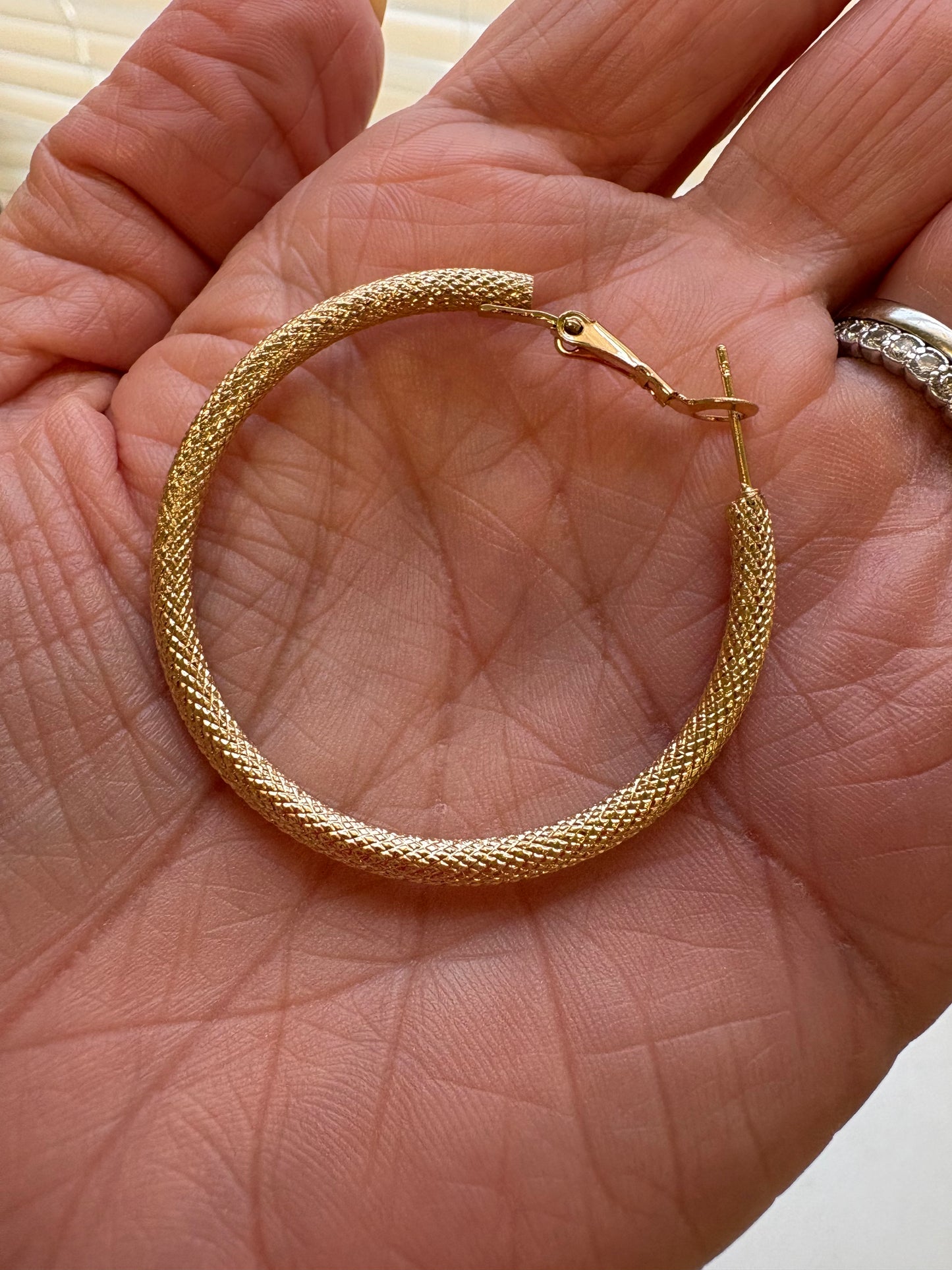 Textured Hoops
