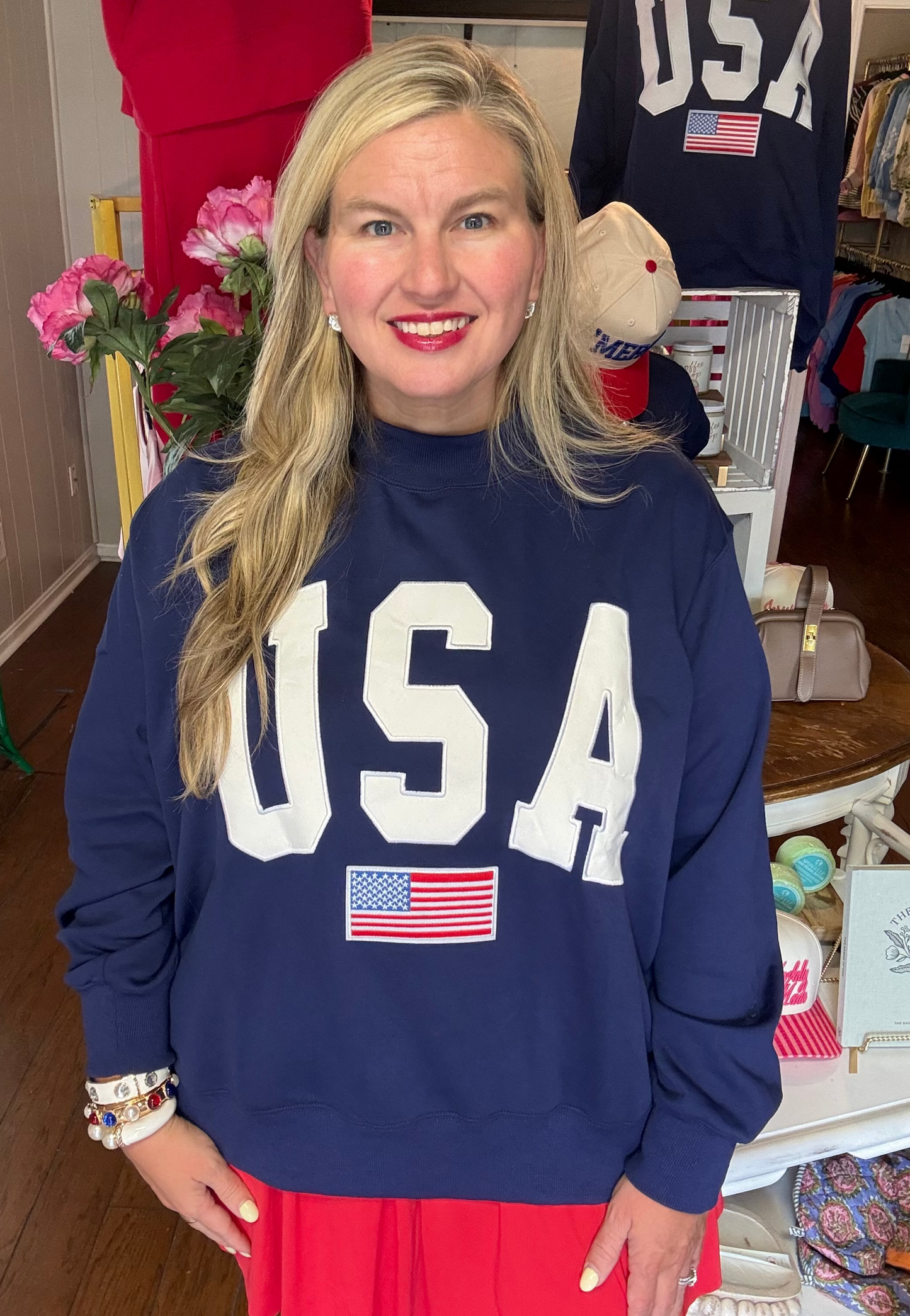 Born in the USA Mockneck