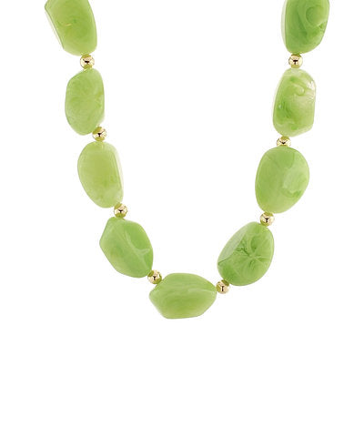 LuLu Statement Necklace - Green