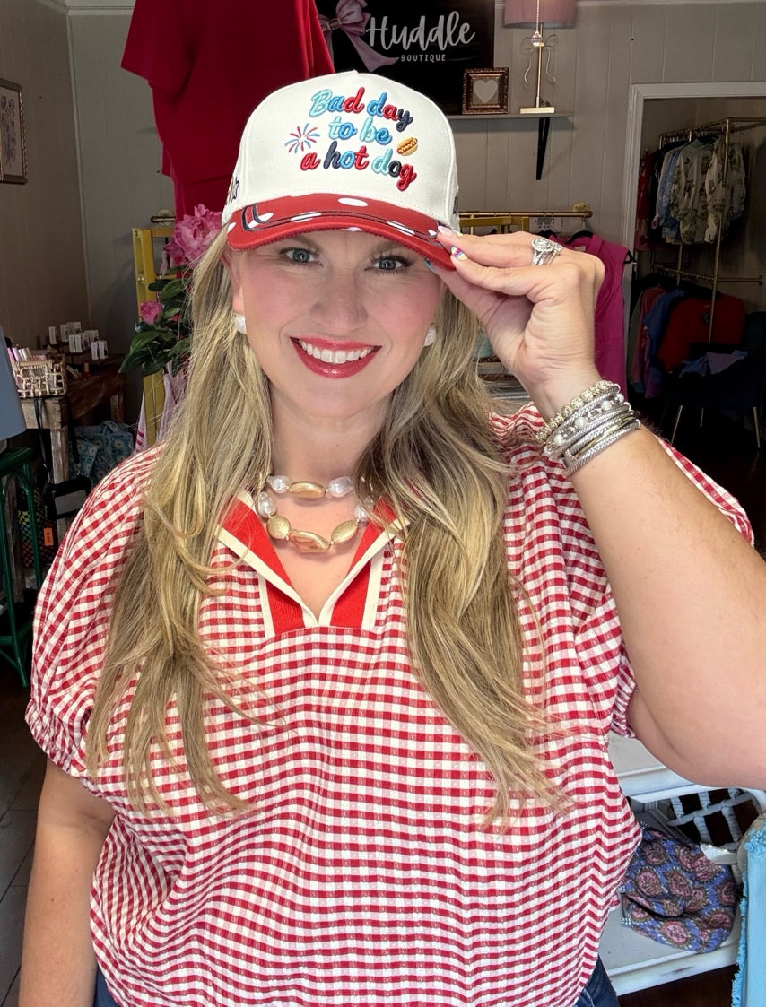 Bad Day to Be a Hotdog Trucker Hat