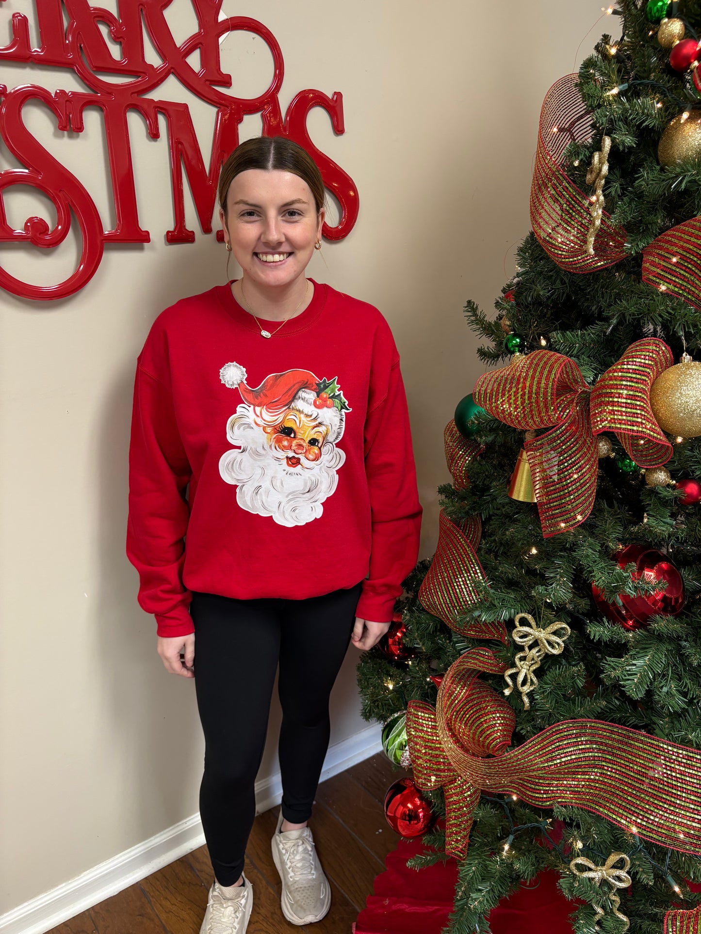 Vintage Santa Sweatshirt