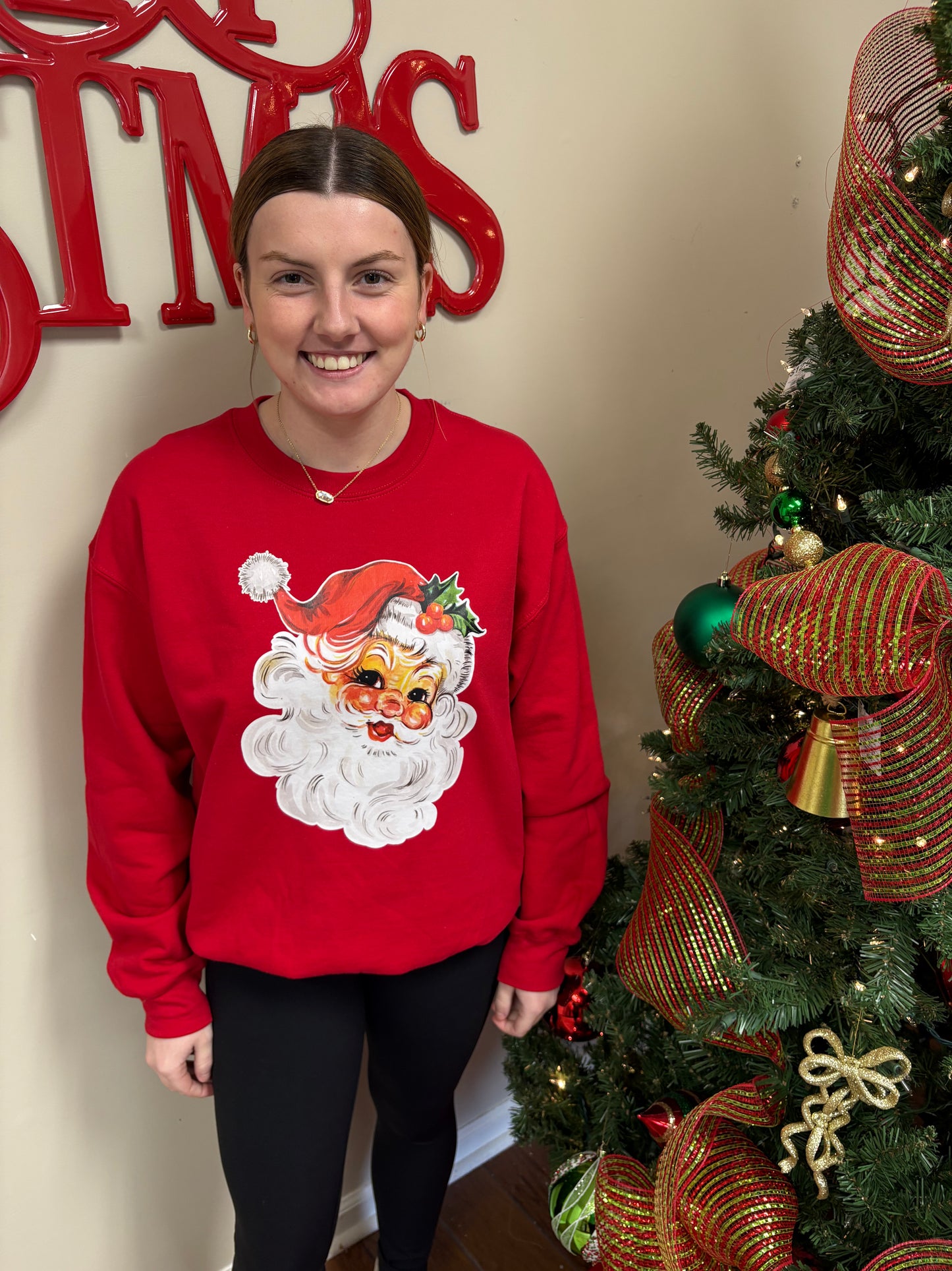 Vintage Santa Sweatshirt