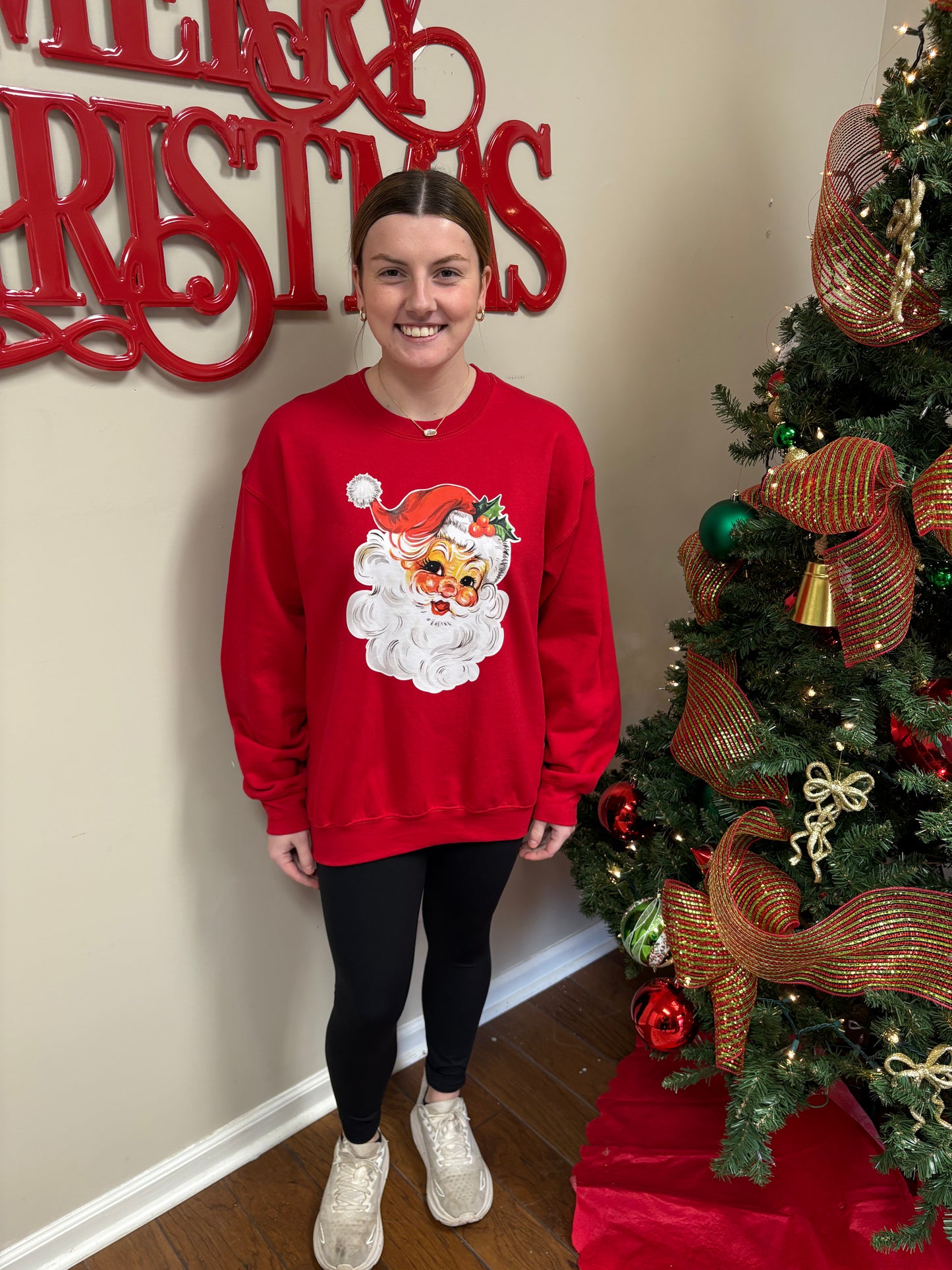 Vintage Santa Sweatshirt