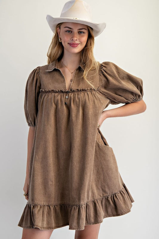 Frolic in Foliage Dress