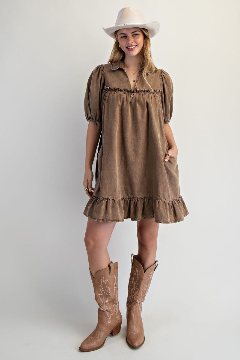 Frolic in Foliage Dress