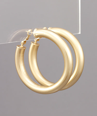 Vintage Gold Hoops
