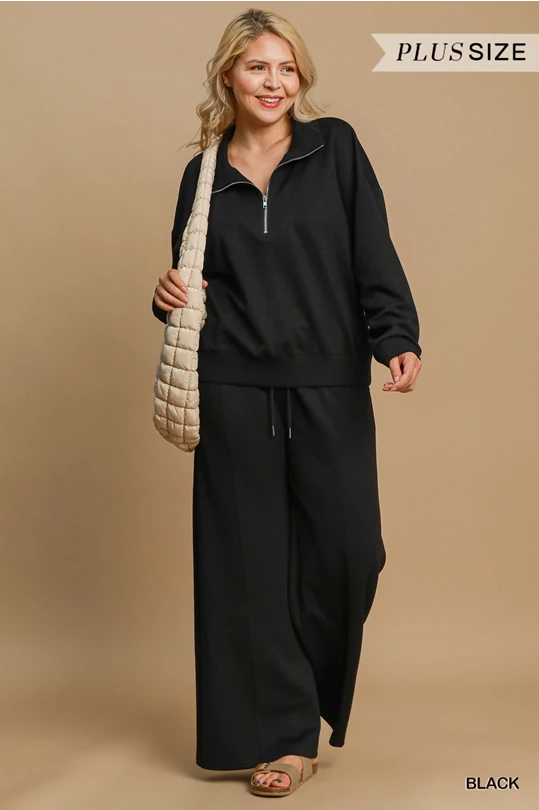 Black Drawstring Pants