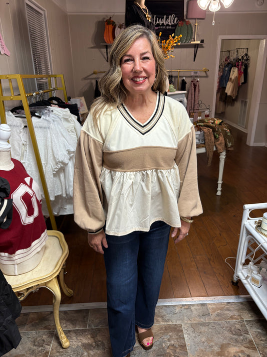 Sporty Chic Top