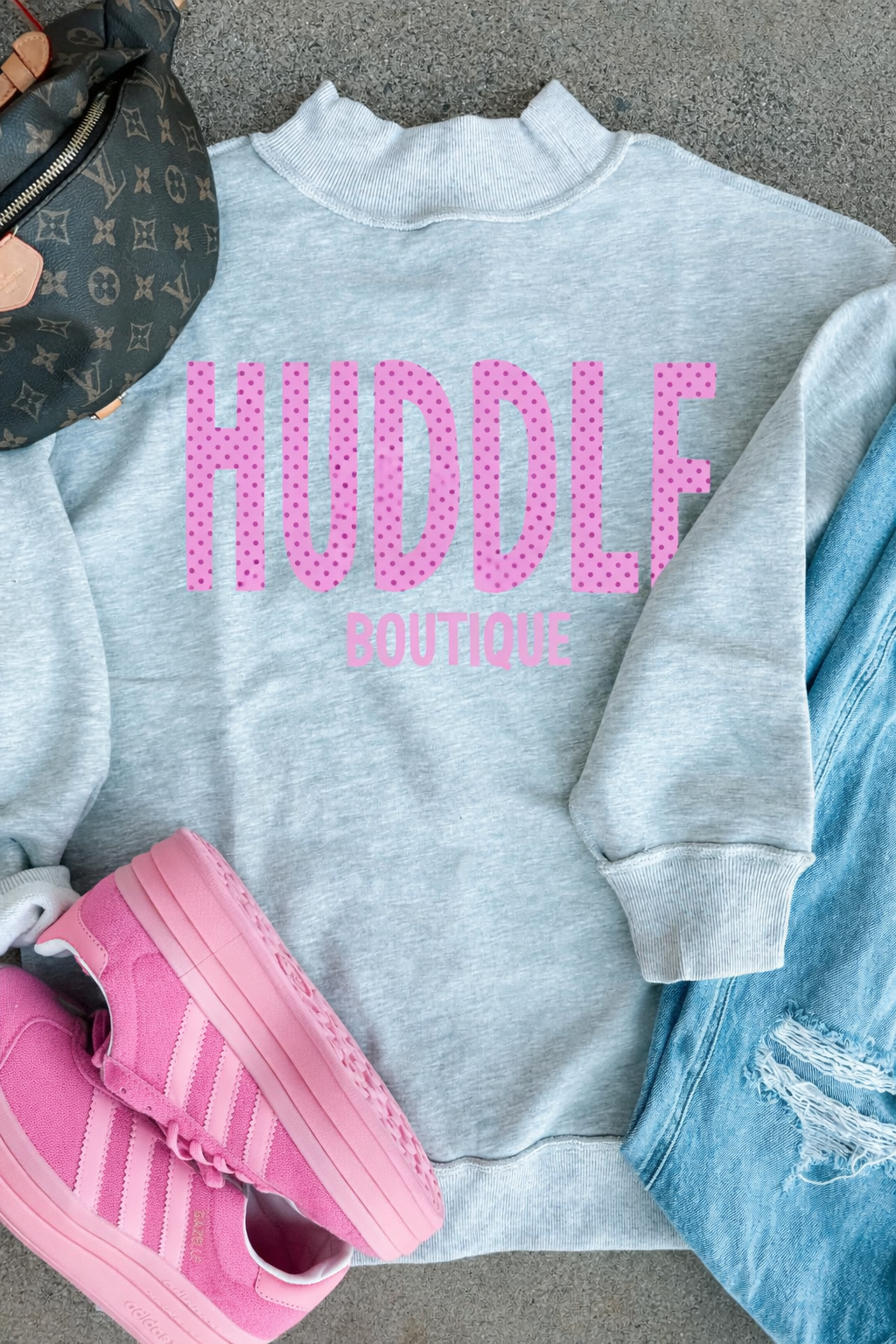 Pre-Order HUDDLE Reversible Mock Neck
