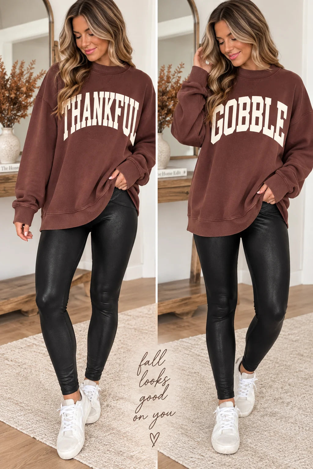 Reversible Thankful/Gobble Pullover