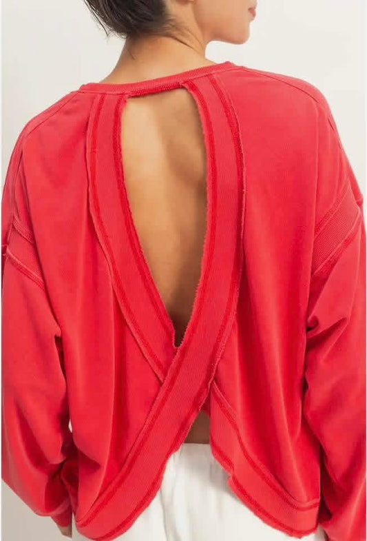 Pre-Order CC Almond Back Top