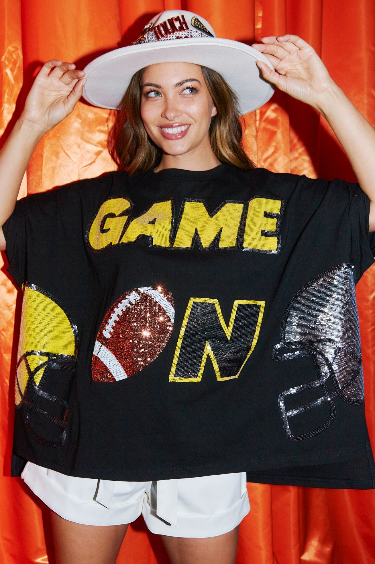 Game On Sequin Top